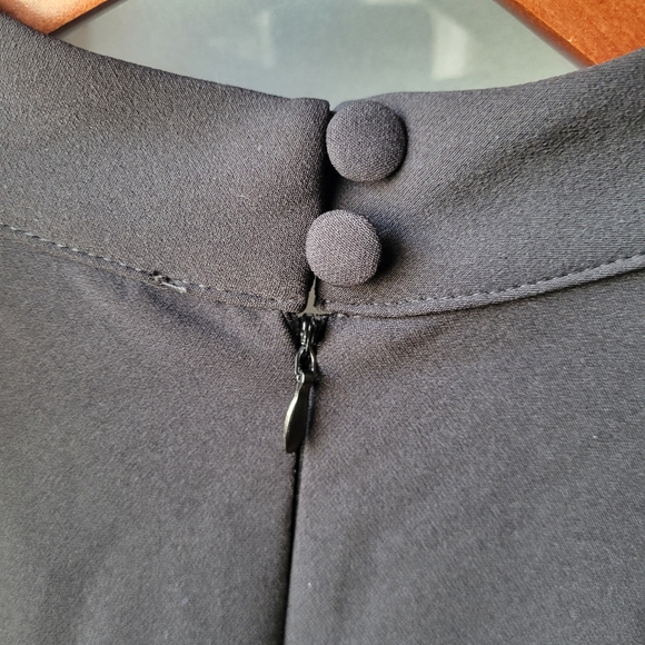 Lost City Women's Dress Victorian Gothic Style Med Black White Lace Full Zip NEW - Picture 4 of 16